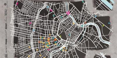 Sokak sanatı Viyana Haritayı göster 