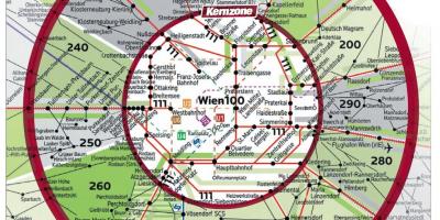 Wien 100 bölge haritası