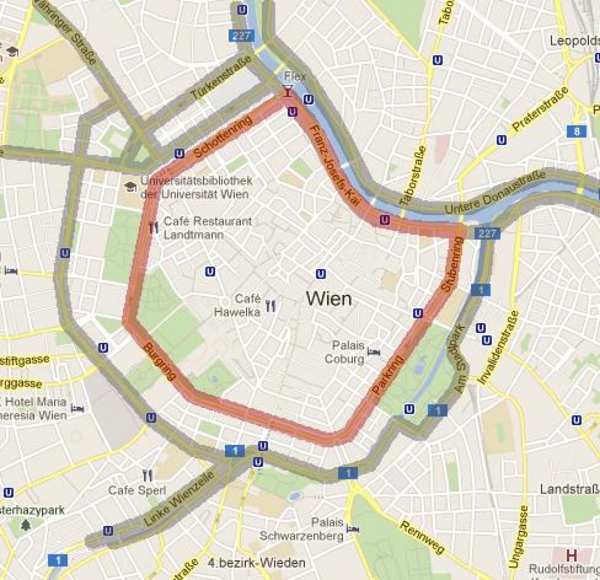 Viyana 7. bölge harita