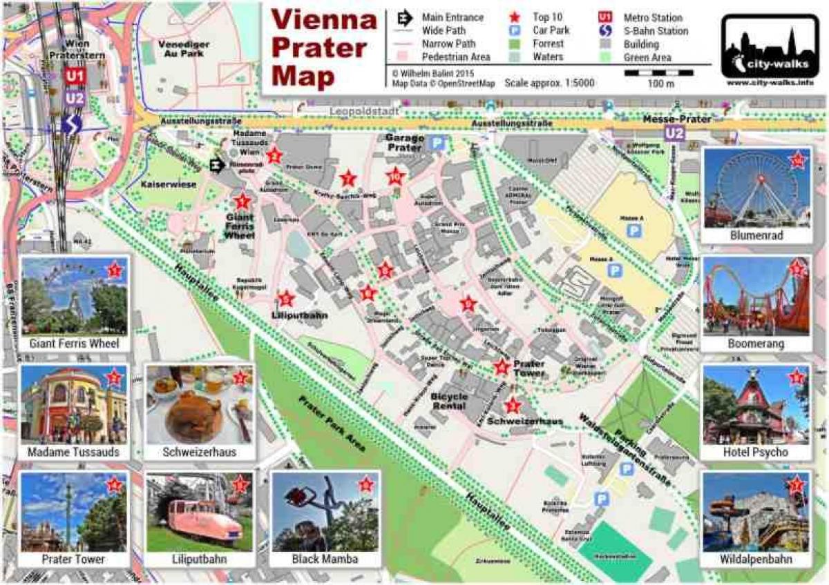 Viyana park harita ve sürüş
