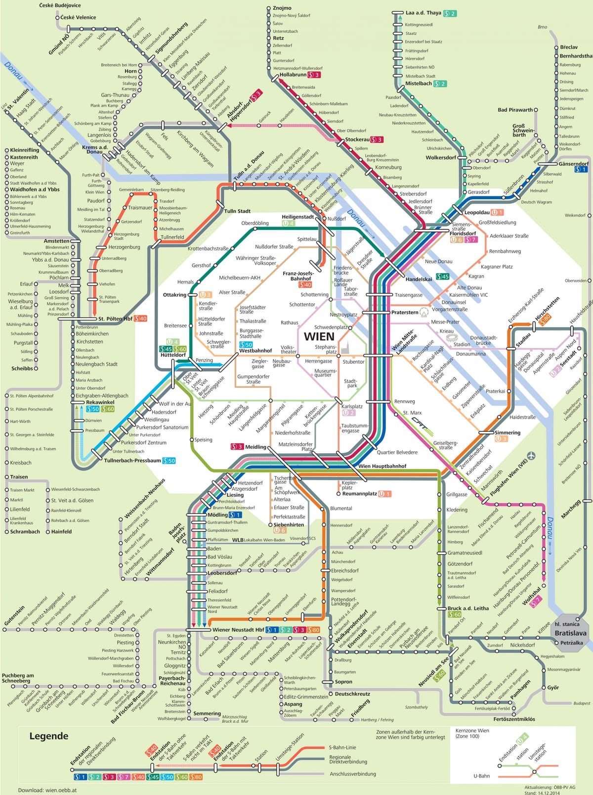 s bahn Wien göster